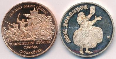 Fritz Mihály (1947-) 1995. "300 éves a Kapucinus Rend Móron / Brindizi Szent Lőrinc török ellen...