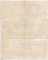 Németország / Weimari Köztársaság 1923. 10.000.000M (3x) T:III
Germany / Weimar Republic 1923. 10.0...