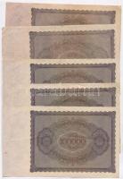 Németország / Weimari Köztársaság 1923. 100.000M (5x) T:III
Germany / Weimar Republic 1923. 100.000...