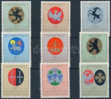 1969-1971 Coat of Arms (I.)-(III.) sets, 1969-1971 Címerek (I.)-(III.) sorok