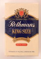 Rothmans king size, bontatlan cigaterra doboz