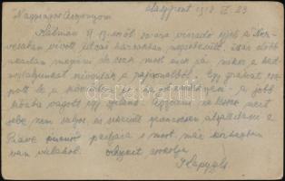 Austria-Hungary Field postcard &quot;TP 415 b&quot; Tábori posta levelezőlap &quot;TP 41...