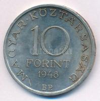 1948. 10Ft Ag "Széchenyi" T:2 felületi karc, kis patina  Adamo EM2