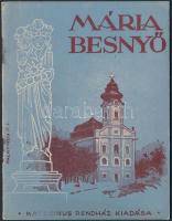 1939 Máriabesnyő, a Kapucinus Rendház kiadása. Ismertető füzet zarándokoknak, néhány Nádas grafikával, 16 p.