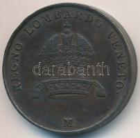 Olasz Államok / Lombardia-Velence 1849M 5c Cu T:2 kis ü. Italian States / Lombardy-Venetia 1849M 5 C...