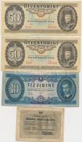 Vegyes, 19db-os magyar papír és fémpénz tétel közte 1849. 30kr bankjegy, 1896KB 1f T:vegyes