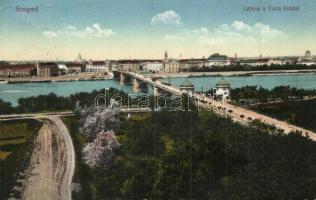 Szeged, Tisza híd (kis szakadás / small tear)