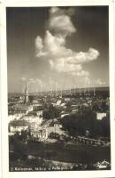Kolozsvár, Cluj; látkép a Fellegvárról / panorama 1940 Kolozsvár visszatért So. Stpl