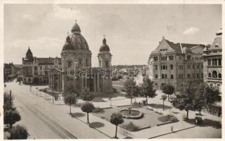 Marosvásárhely, Targu Mures; tér / square 1940 Marosvásárhely visszatért So. Stpl, photo
