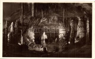 Aggtelek-Jósvafő, Baradla cseppkőbarlang, Minerva templom (kis szakadás / small tear)