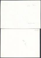 4 db. hajófotók, kettő a hátoldalon feliratozva, védőfóliával, egynek a hátán Reich Péter Cornel név...