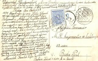 1939 Kecskemét, Duna-Tiszalöki mezőgazdasági kamara kertmunkás iskolája, háló, ebédlő, tanterem, tan...