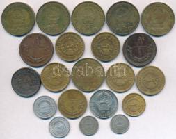 Mongólia 1925-1977. 21db-os vegyes fémpénz tétel T:2,2-,3
Mongolia 1925-1977. 21pcs of various meta...