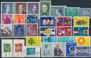 1960-1966 Kis összeállítás: 30 klf bélyeg sorokkal, 1960-1966 30 stamps
