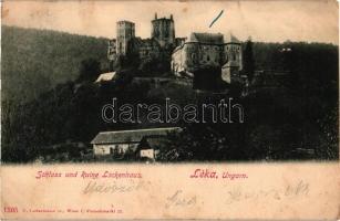 Léka, Lockenhaus; Vár, kiadja J. Ledermann / castle (EK)