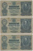 1930. 20P (3x) T:III,III-