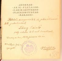 Szentgyörgyi Sándor: Vihar Buda fölött. Horváth Jenő eredeti rajzaival. Budapest, é.n., Könyvbarátok...