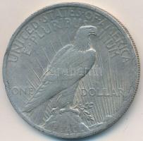 Amerikai Egyesült Államok 1922. 1$ Ag Peace T:2-,3 ph. USA 1922. 1 Dollar Ag Peace C:VF,F edge error