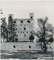 A kisnánai, a sárospataki Rákóczi- és a sümegi vár, 3 db fotó, hátuljukon feliratozva, különböző mér...