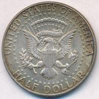 Amerikai Egyesült Államok 1964. 1/2$ Ag "Kennedy" T:1-,2 patina USA 1964. 1/2 Dollars Ag &...