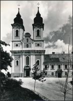 Templomfotók: Nógrádsáp, Tihany, Bélapátfalva, stb., hátuljukon feliratozva, különböző méretben, öss...