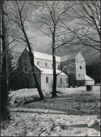 Templomfotók: Nógrádsáp, Tihany, Bélapátfalva, stb., hátuljukon feliratozva, különböző méretben, öss...