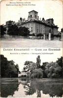 Kismarton, Eisenstadt; Herceg Eszterházy székvára, várkert / castle, garden (EB)