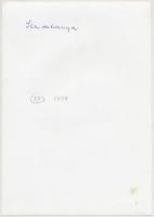 A simontornyai vár, hátulján feliratozva, 22,5×16 cm