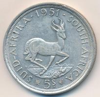 Dél-Afrika 1951. 5Sh Ag "VI. György" T:2 ph.
South Africa 1951. 5 Shillings Ag "Geor...
