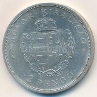 1935. 2P Ag "Rákóczi" T:1-,2 apró ph. Adamo P7.2