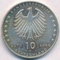 Németország 2010G 10EUR Ag "Konrad Zuse" T:2 kis patina 
Germany 2010G 10 Euro Ag "K...