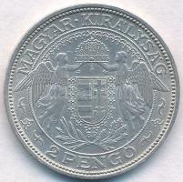 1938. 2P Ag "Madonna" T:1-
Adamo P7