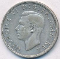 Nagy-Britannia 1942. 1/2C Ag "VI. György" T:2 kis ph. Great Britain 1942. 1/2 Crown Ag "George VI" C:XF small edge error