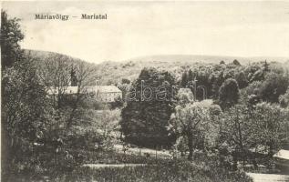 Máriavölgy, Marienthal, Marianka; kastély / castle