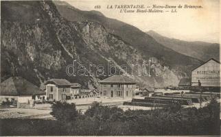 La Léchére, Notre-Dame-de-Briancon; LUsine Bozel-Malétra / Bozel-Malétra chemical factory