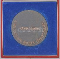 DN "A Szocialista Mezőgazdasági Repülésért" Br emlékplakett, hátoldalon gravírozva "A...