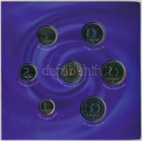 2007. 1Ft-100Ft (7xklf) hivatalos forgalmi sor szettben + 2007. 50Ft "Római Szerződés" T:B...