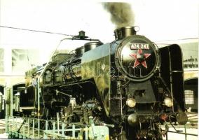 39 db MODERN megíratlan motívumos képeslap; vonat / 39 modern unused motive postcards; trains, locom...