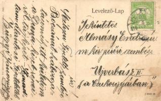 Palánka, Backa Palanka; Hajó állomás, kikötő, gőzhajó, kiadja Gruda Pál / port, steamship (EK)