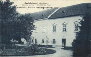 Gyulafehérvár, Karlsburg, Alba Iulia; Püspöki kastély / bishops castle (EK)