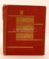 Magyar rajzolóművészek. Szerk.: Pérely Imre. Budapest, 1930, Könyvbarátok Szövetsége. Kiadói aranyozott egészvászon kötés, kopottas borítóval, sérült gerinccel, számos illusztrációval.