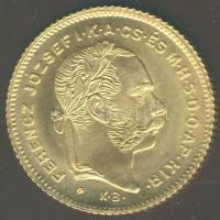 1870. 4Frt/10Fr Au 3,26g utánveret  "*" -gal T:2