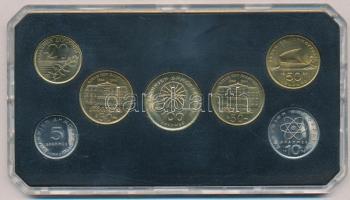 Görögország 1994. 5D-100D (7xklf) forgalmi sor tokban T:1
Greece 1994. 5 Drachmes - 100 Drachmes (7...