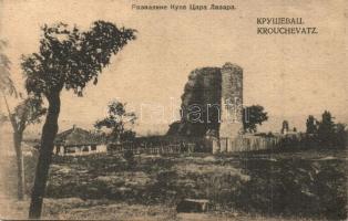Krusevac, Krouchevatz; Castle ruins (EB)