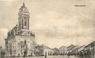 Szendrő, Semendria; Templom, kiadja Oberlauter R. / church (fa)