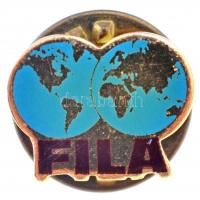 Svájc DN "FILA" Nemzetközi Birkózószövetség zománcozott kitűző (2xklf) T:1
Switzerland ND...