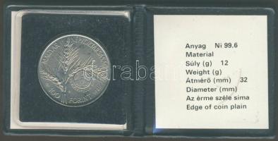 1981. 100Ft "FAO" T:BU Eredeti tokban, tanúsítvánnyal!