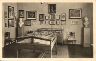 16 db főleg RÉGI Goethe képeslap albumban / 16 mostly old Goethe postcards in album