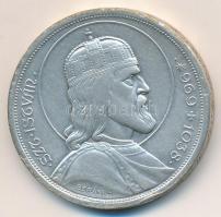 1938. 5P Ag "Szent István" T:2 ph. Adamo P8.1