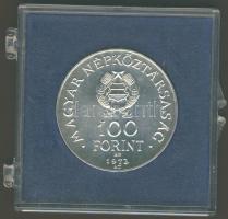1972. 100Ft Ag "Budapest" T:BU Eredeti MNB plasztiktokban!